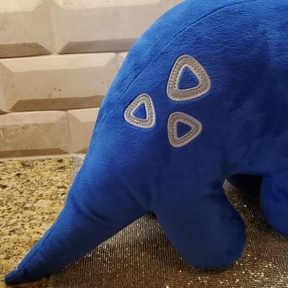 GUND Blue Plush Dinosaur  - Picture 5 of 6